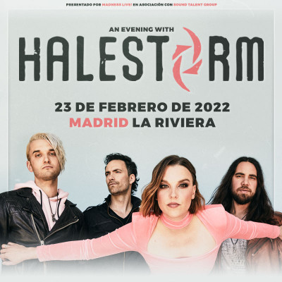 Comprar entradas Halestorm (Madrid)
