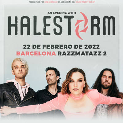 Comprar entradas Halestorm (Barcelona)