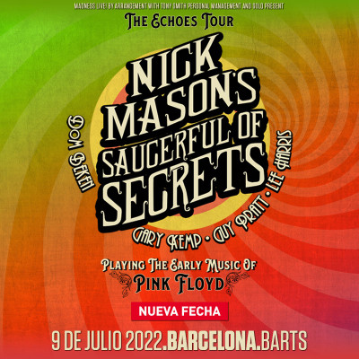 NICK MASON's Saucerful Of Secrets (Barcelona)