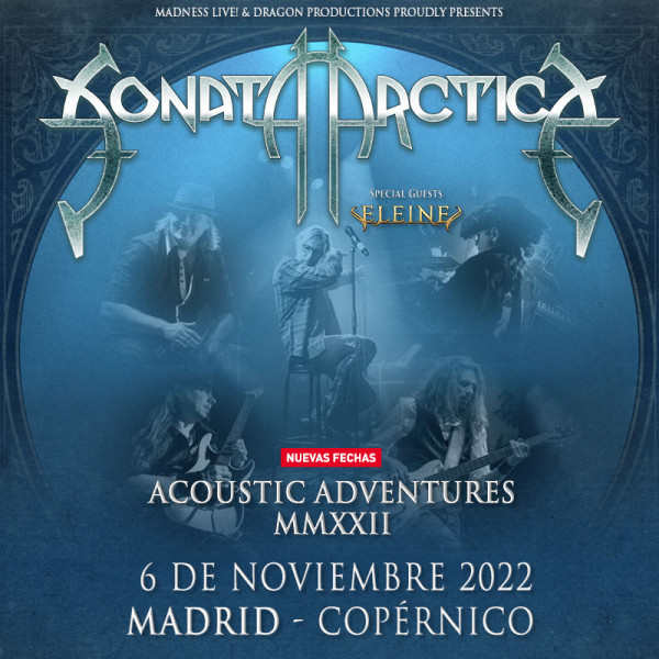 Sonata Arctica Acoustic Adventures + Eleine (Madrid)