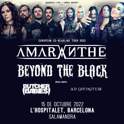 Amaranthe + Beyond the Black (Barcelona)