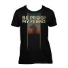Camiseta Be Prog My Friend 2018 "Sunset" (Negra - Mujer)  Marca Sol's