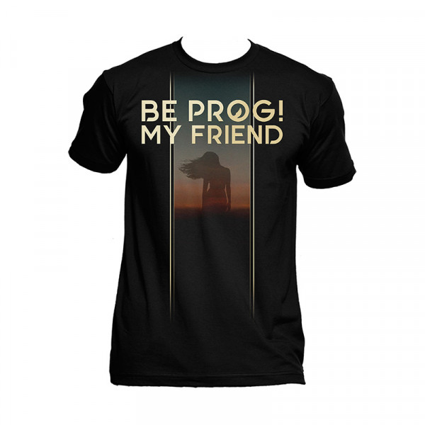 Camiseta Be Prog My Friend 2018 "Sunset" (Negra)  Marca Sol's