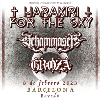 Harakiri for the Sky + Schammasch + Gaerea (Barcelona)