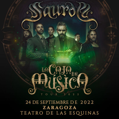Saurom "La Caja de Música Tour" (Zaragoza)