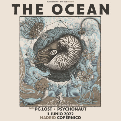 The Ocean  + pg.lost + Psychonaut (Madrid)