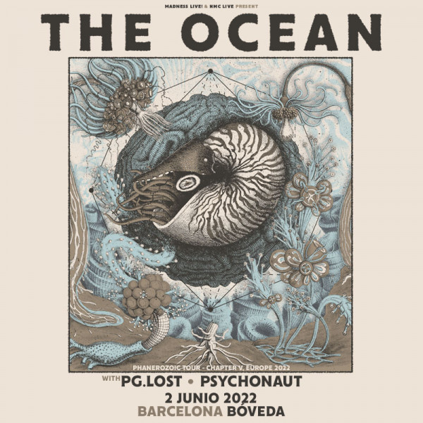 The Ocean  + pg.lost + Psychonaut (Barcelona)