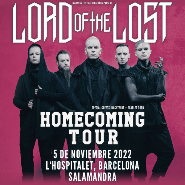 Lord of the Lost + Nachtblut + Scarlet Dorn (Barcelona)