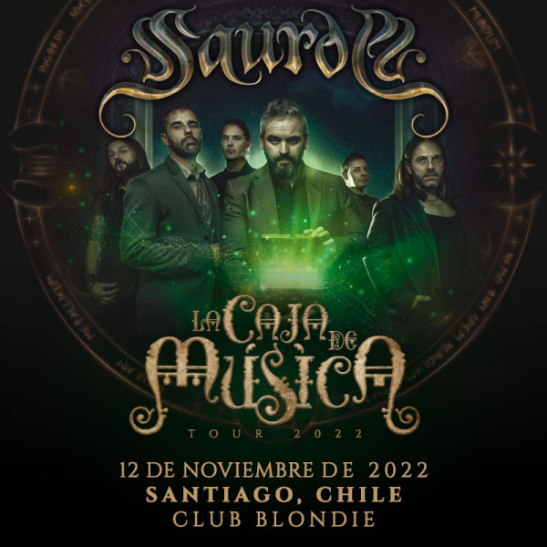 Saurom "La Caja de Música Tour" (Chile)