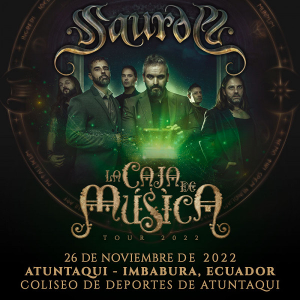 Saurom "La Caja de Música Tour" (Ecuador)
