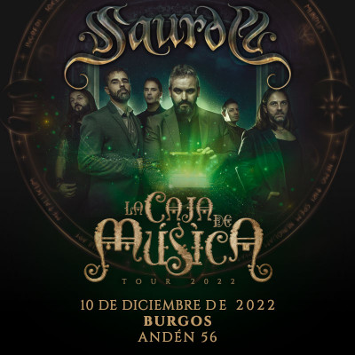 Saurom "La Caja de Música Tour" (Burgos)