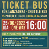 Ticket Bus 25/06/2022 IDA 16:00 (Cartagena)