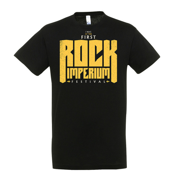 Merch Camiseta Rock Imperium Festival "Logo" (Negra)