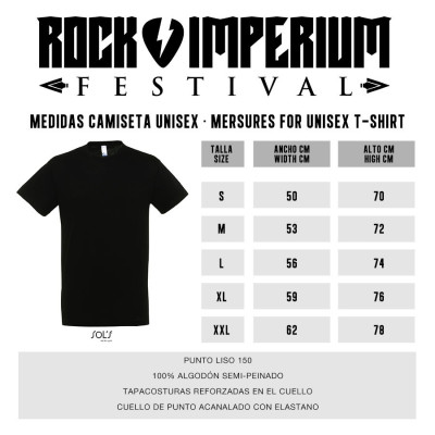 Merch T-shirt Rock Imperium Festival "Logo" (Green)