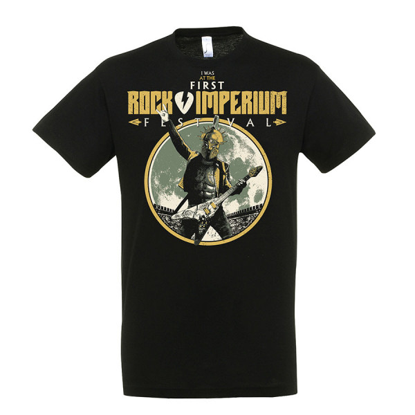 Merch Camiseta Rock Imperium Festival "Warrior" (Negra)