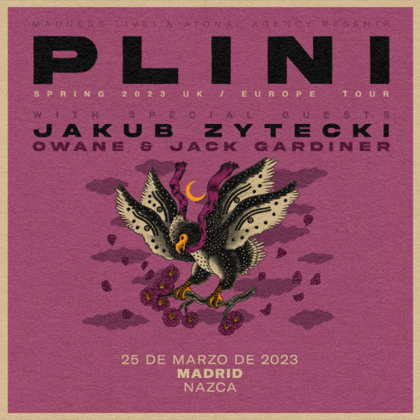 Plini + Jakub Zytecki + Jack Gardiner & Owane (Madrid)