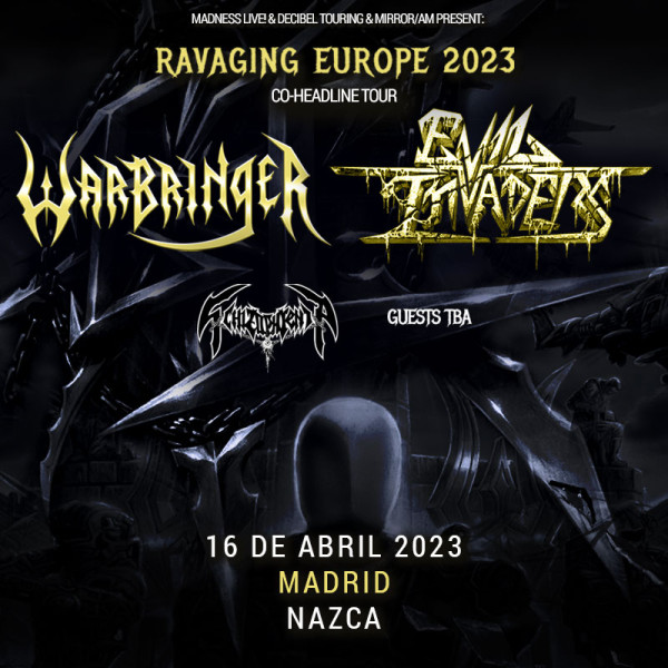 Evil Invaders + Warbringer + Schizophrenia (Madrid)