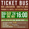Ticket Bus 24 Junio IDA 16:00 (Cartagena)