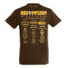 Merch Camiseta Rock Imperium Festival "Oficial 2023" (Marrón)