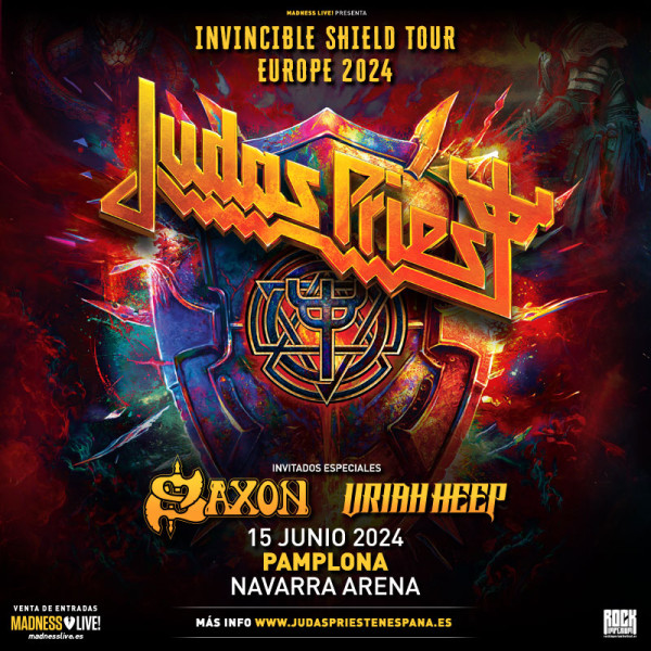 Judas Priest + Saxon + Uriah Heep (Pamplona)