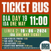 Bus Línea 2: 19 Junio 2024 · IDA · MAÑANA (Cartagena)