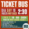 Bus Línea 2: 19 Junio 2024 · VUELTA (Cartagena)