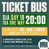 Bus Línea 4: 18 Junio 2024 · IDA · TARDE (Cartagena)