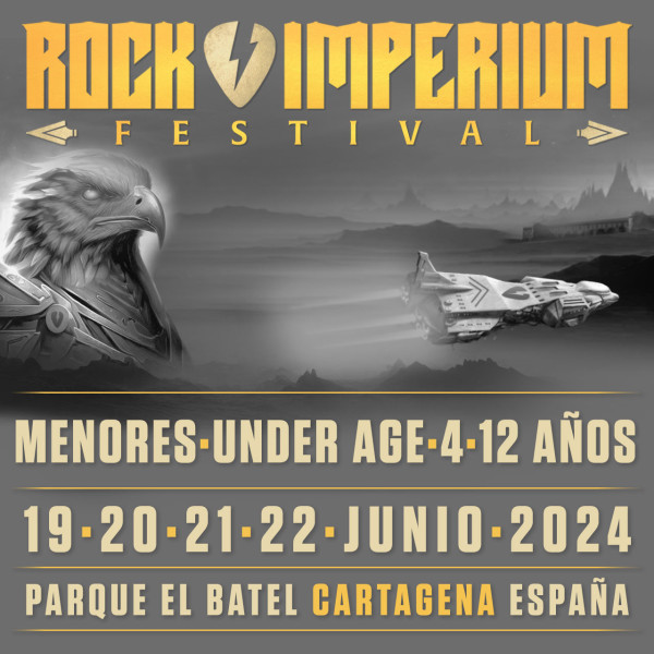 Menores Rock Imperium Festival 2024 4 a 12 años (Cartagena)
