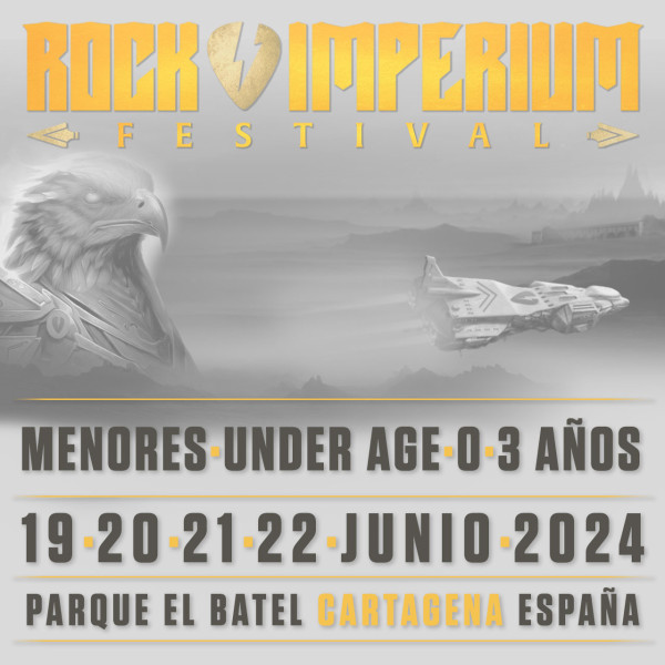 Menores Rock Imperium Festival 2024 0 a 3 años (Cartagena)
