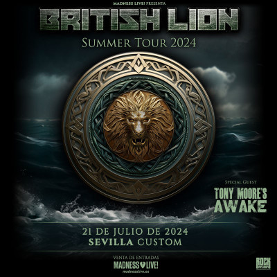British Lion + Tony Moore's Awake (Sevilla)