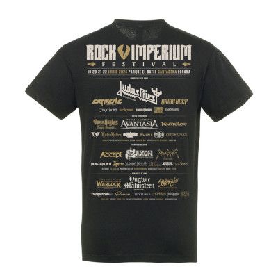 Merch 2024 Camiseta Rock Imperium Festival "Roman Skull" - Madness Live  2