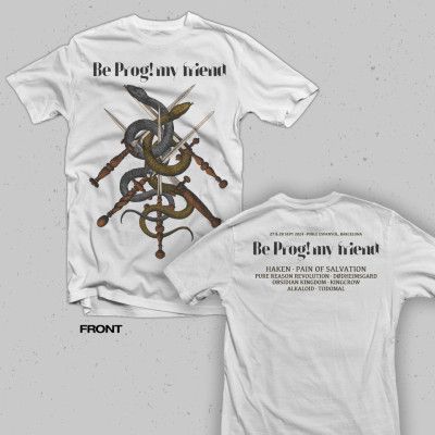 Merch 2024 Camiseta Be Prog! My Friend "Error" - Madness Live 