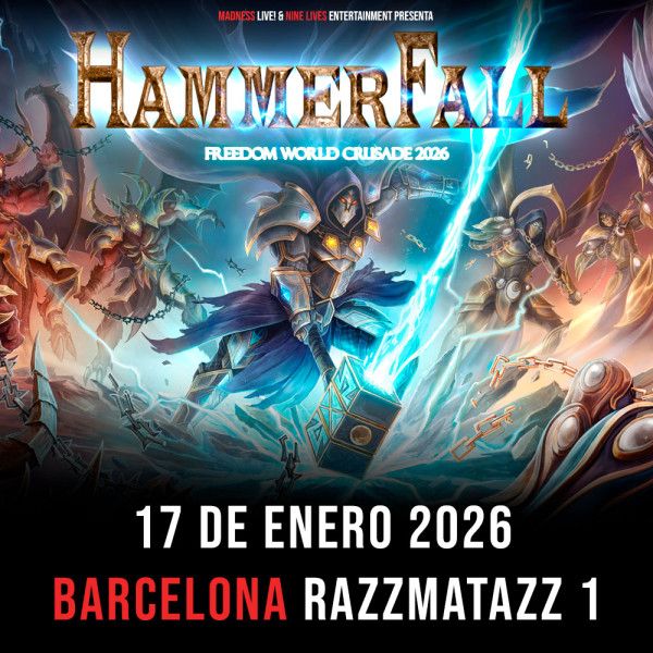 HammerFall (Barcelona) - Madness Live 