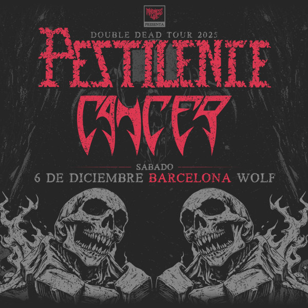 Pestilence + Cancer (Barcelona)