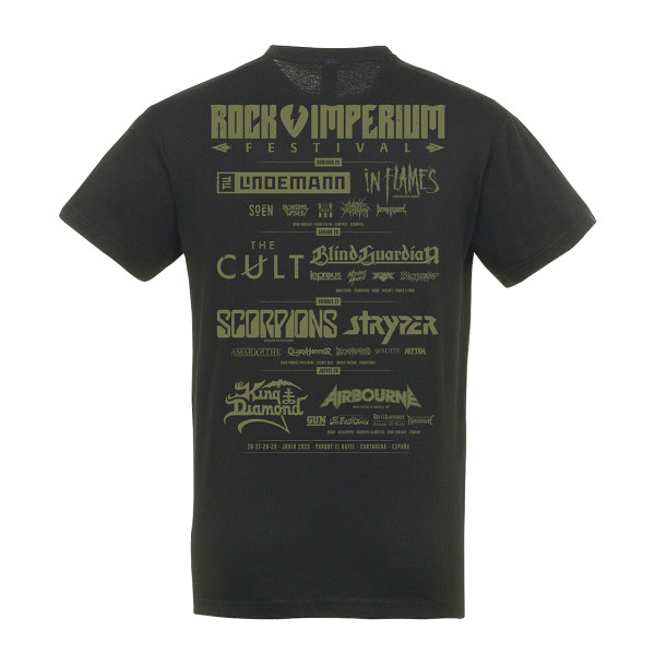 Merch 2025 Camiseta Rock Imperium Festival...