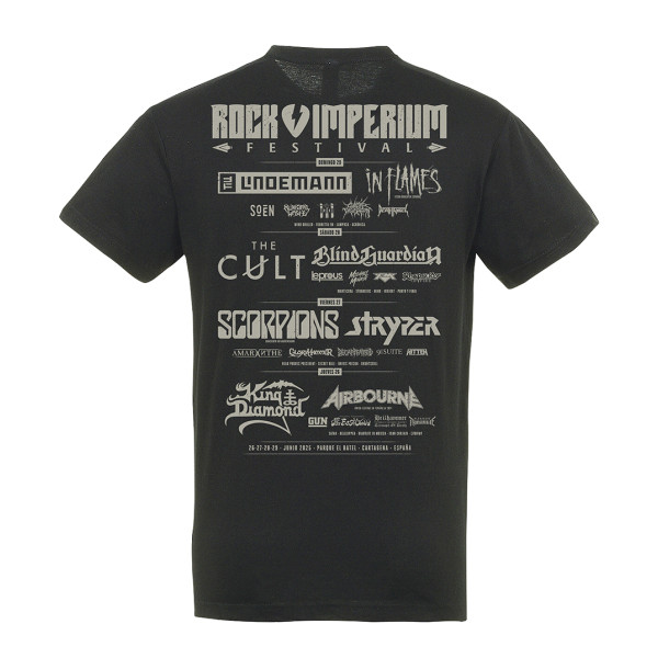 Merch 2025 Camiseta Rock Imperium Festival "Motor"