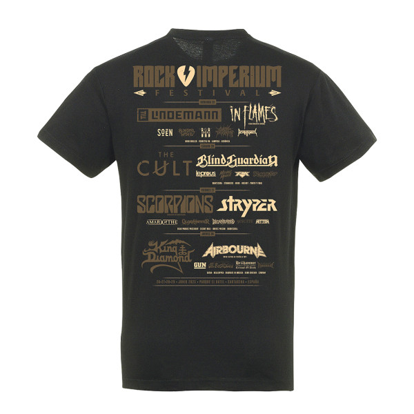 Merch 2025 Camiseta Rock Imperium Festival "Roman"