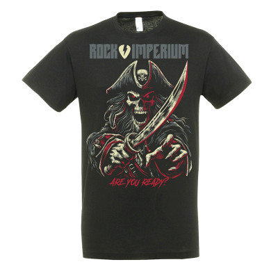 Merch 2025 Camiseta Rock Imperium Festival "Pirate"