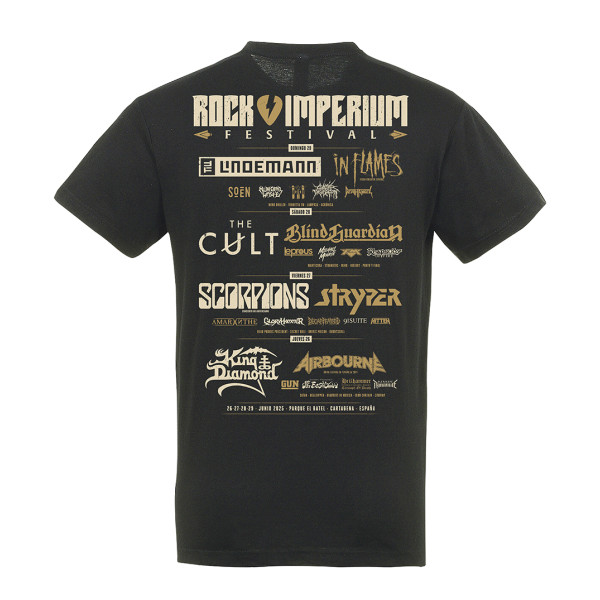 Merch 2025 Camiseta Rock Imperium Festival...