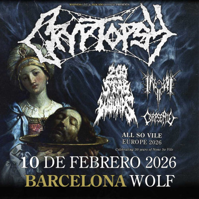 Cryptopsy + 200 Stab Wounds + Inferi + Corpse Pile...