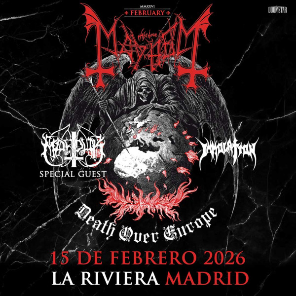 Mayhem + Marduk + Immolation (Madrid)