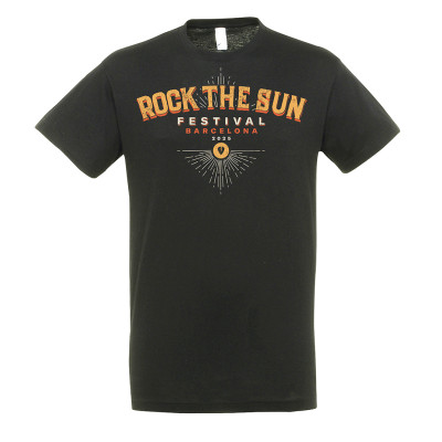 Merch 2025 Camiseta Rock The Sun "Official"