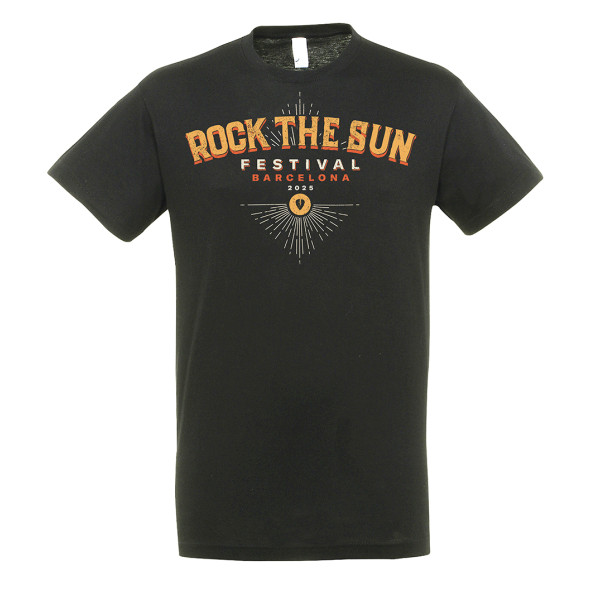Merch 2025 Camiseta Rock The Sun "Official"