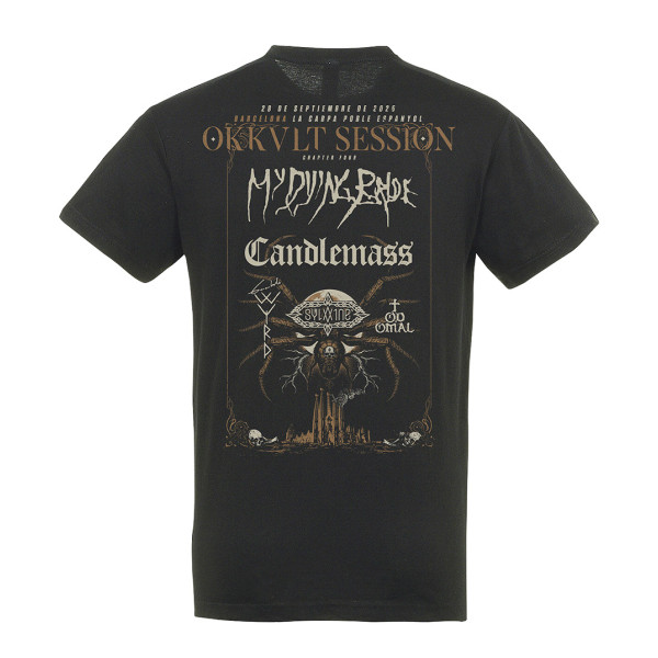 Merch 2025 Camiseta Okkult Session "Official"