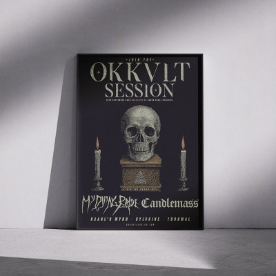 Merch 2025 Póster Okkult Session