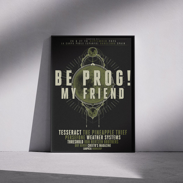 Merch 2025 Póster Be Prog! My Friend