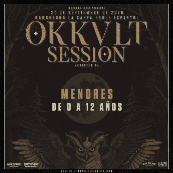 Buy Tickets for Under age Okkult Session 2026 0 a 12 años (Barcelona)