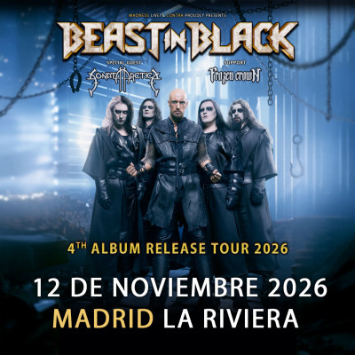 Beast In Black + Sonata Arctica + Frozen Crown (Madrid)