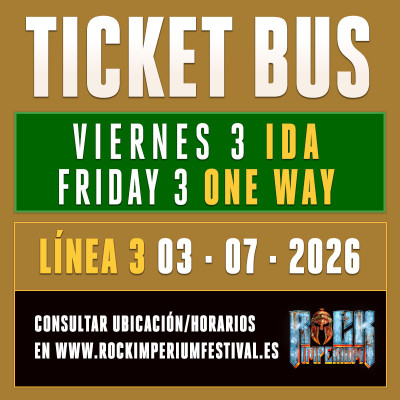Bus Línea 3: Viernes 3 Julio 2026 · IDA (Cartagena)