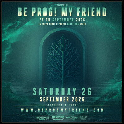 Buy Tickets for Saturday 26 Be Prog! My Friend 2026 (Barcelona)
